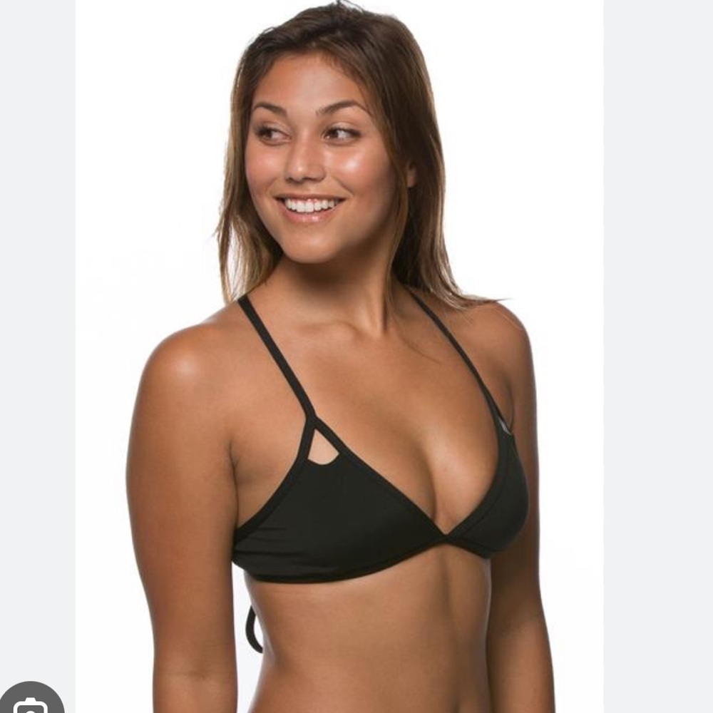 Jolyn Black Bikini Top